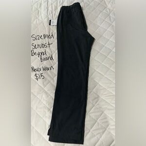 Flared scrub bottoms